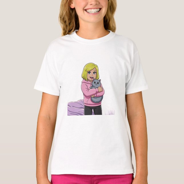 I love cat t shirt (Framsida)