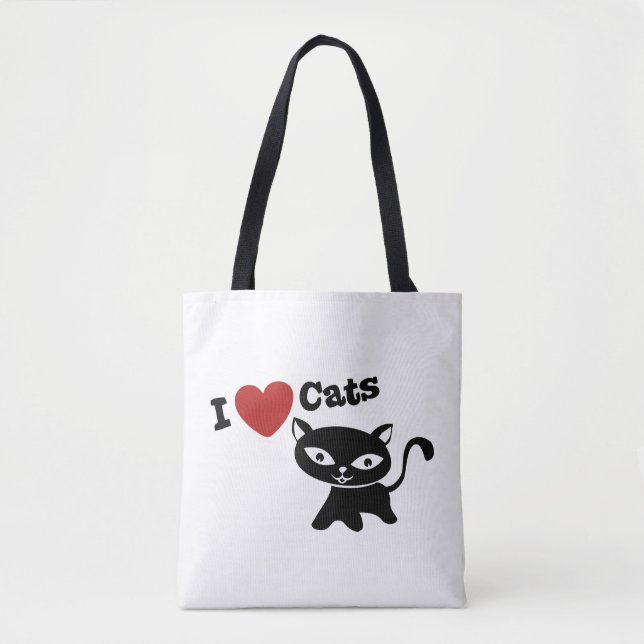 I Love Cat Tygkasse (Framsida)