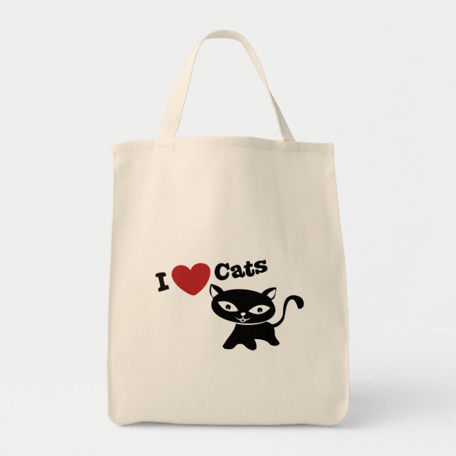 I Love Cat Tygkasse (Framsidan)