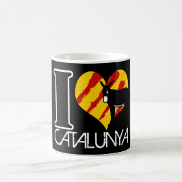 I Love Catalunya Kaffemugg