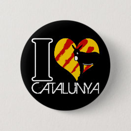 I Love Catalunya Knapp