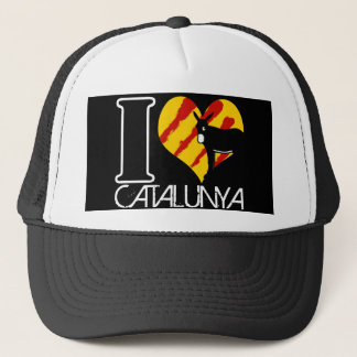 I Love Catalunya Truckerkeps