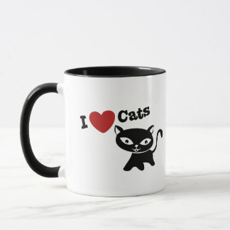 I love cats mugg