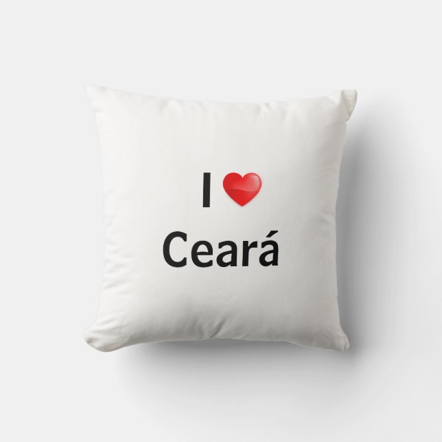 I love Ceará Kudde (Framsida)