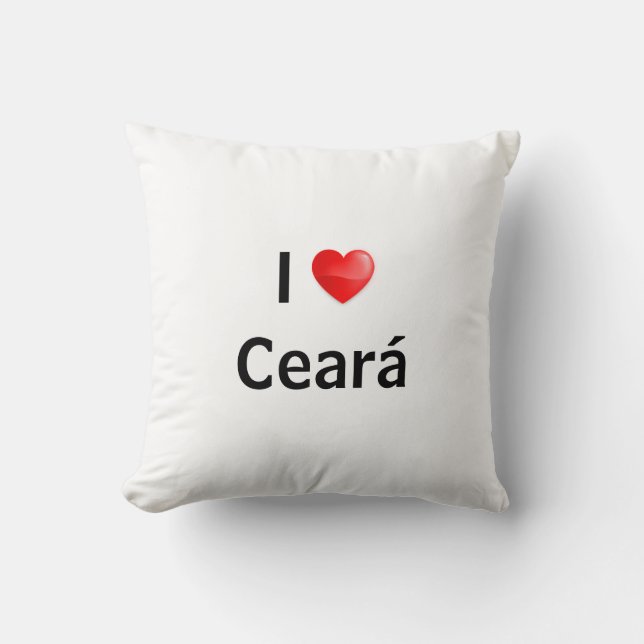 I love Ceará Kudde (Framsida)