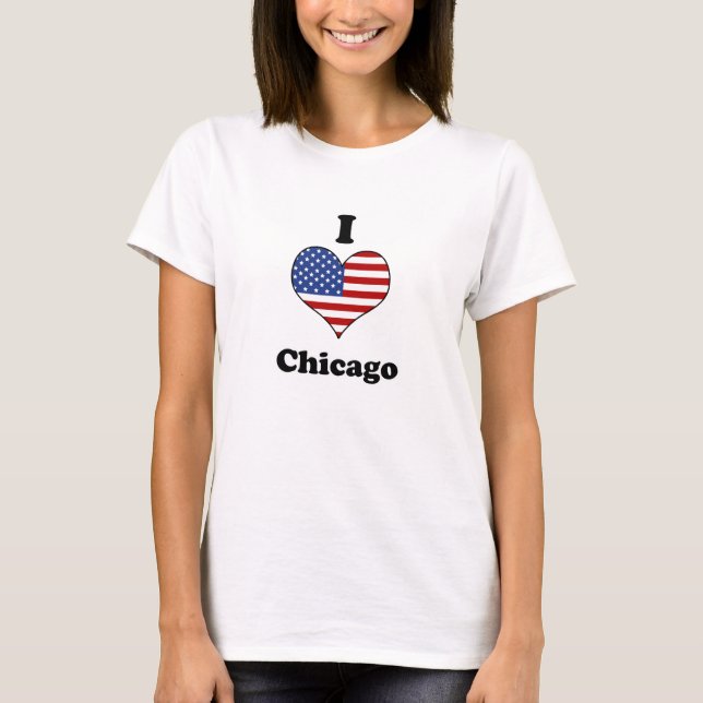 I love Chicago Tee (Framsida)