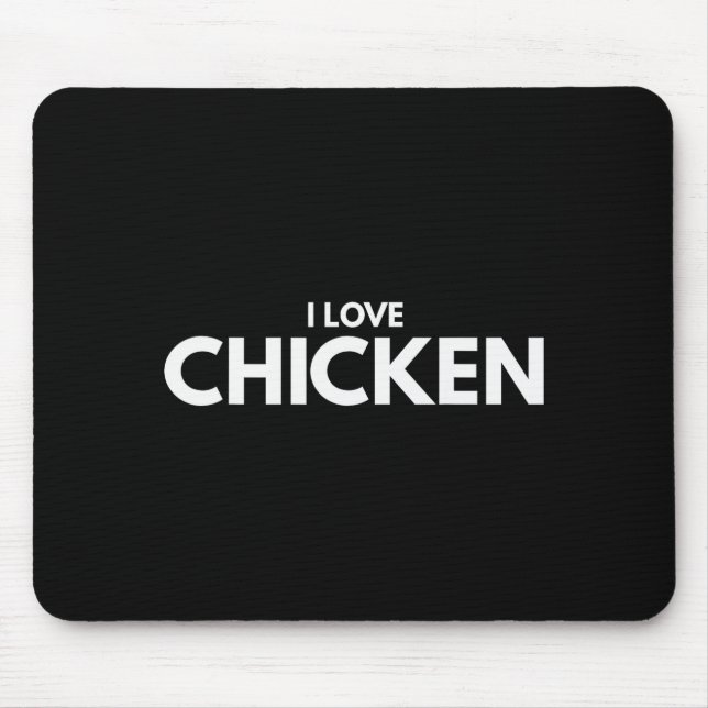 I Love Chicken Tee Shirt  Musmatta (Framsidan)