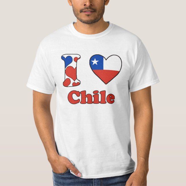 I love Chile T-shirt (Framsida)