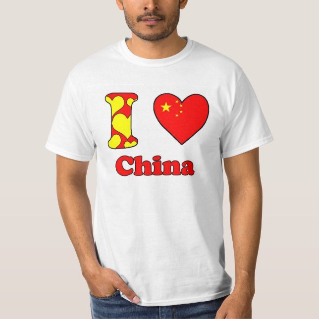 I love China T-shirt (Framsida)