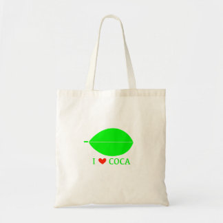I LOVE COCA tote bag  Tygkasse