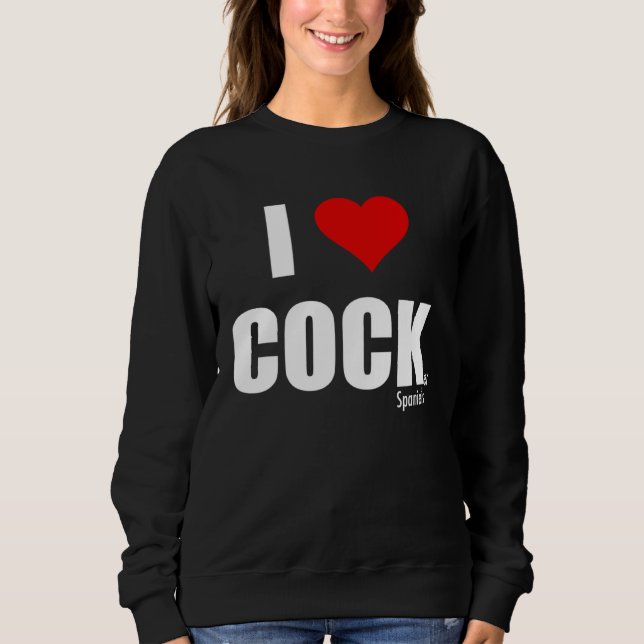 I Love Cocker Spaniels T Shirt (Framsida)