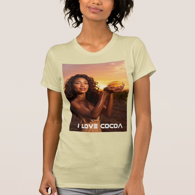 I LOVE COCOA T SHIRT (Framsida)