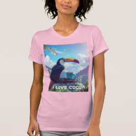 I LOVE COCOA - TOUCAN T SHIRT