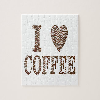 I Love Coffee Pussel