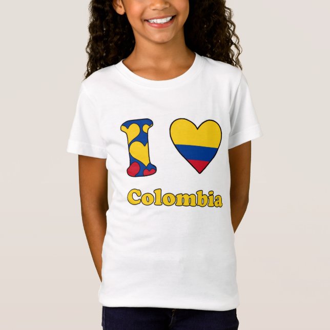 I love Colombia Tee (Framsida)