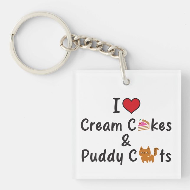 I Love Cream Cakes & Puddy Cats (Framsidan)
