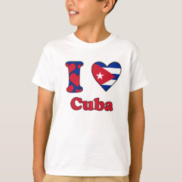 I love Cuba T-shirt