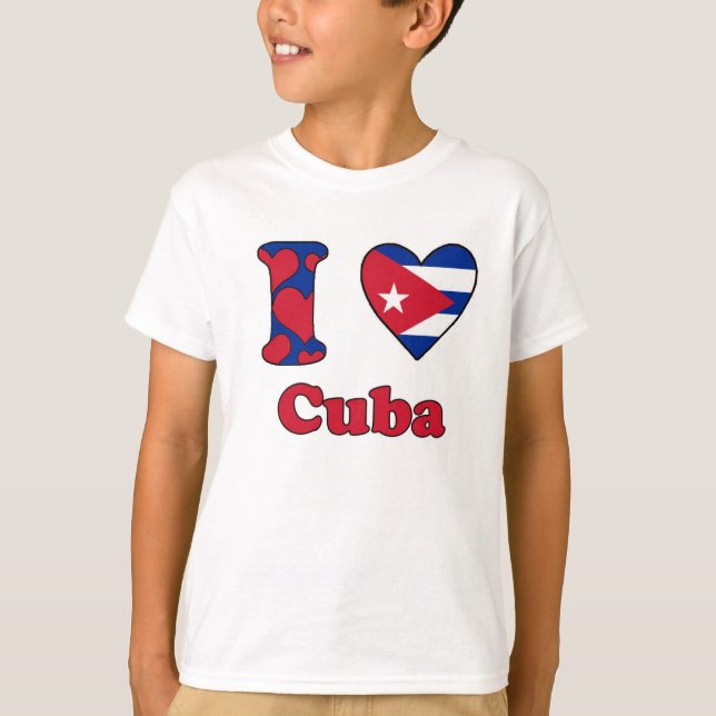 I love Cuba T-shirt (Framsida)