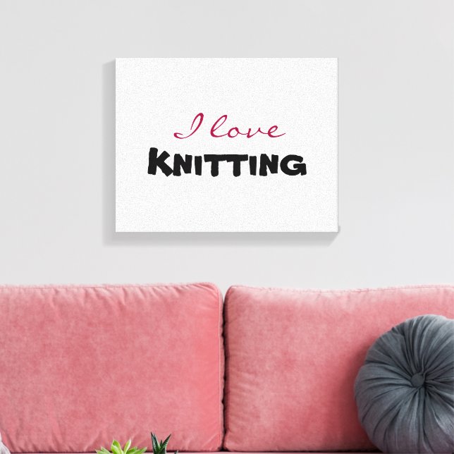I love [customize] canvastryck (Insitu (Vardagsrum))