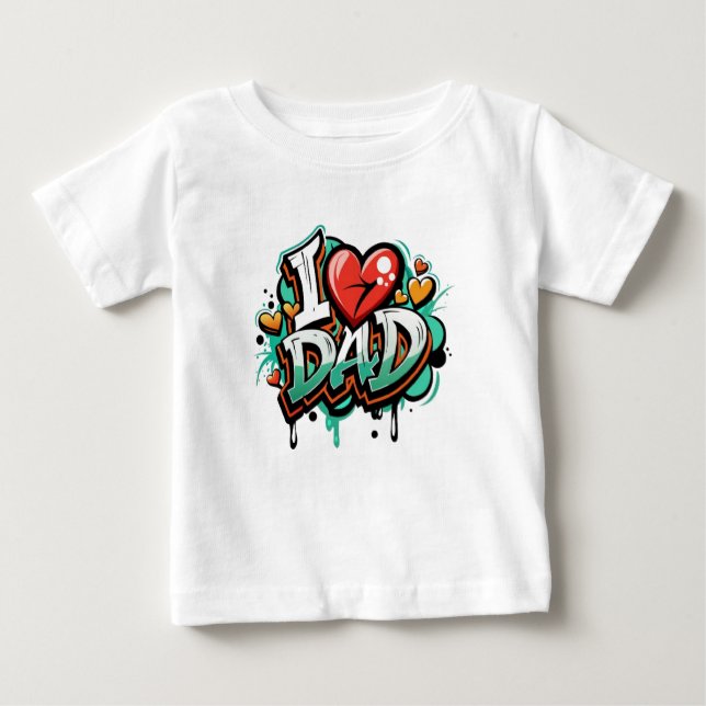 I love daddy t shirt (Framsida)
