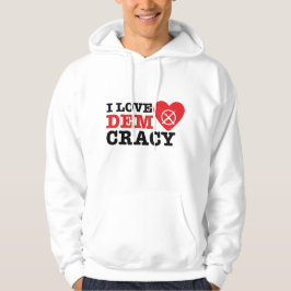 I Love Democracy – Hoody Hoodie