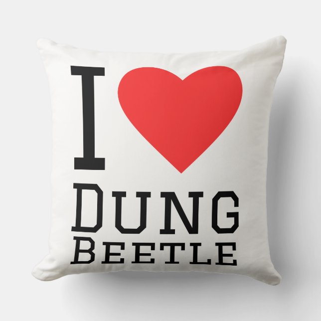 I love dung beetle  kudde (Framsida)