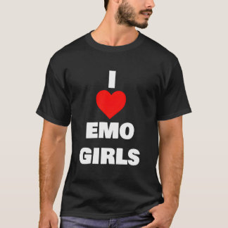 I Love Emo T Shirt