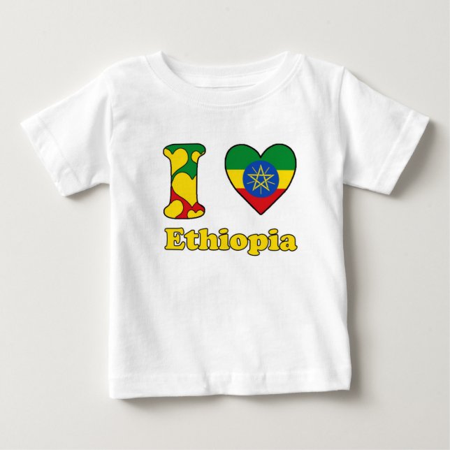 I love Ethiopia Tröja (Framsida)