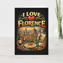 I Love Florence Helgkort