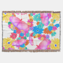 I Love Flowers. Butterfly Dream Filt