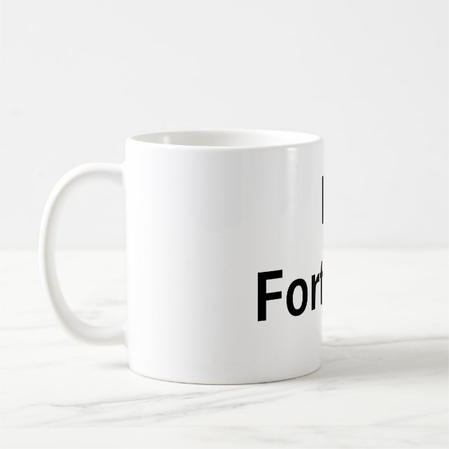 I love Fortaleza Kaffemugg (Vänster)