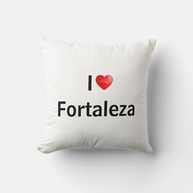 I love Fortaleza Kudde (Framsida)