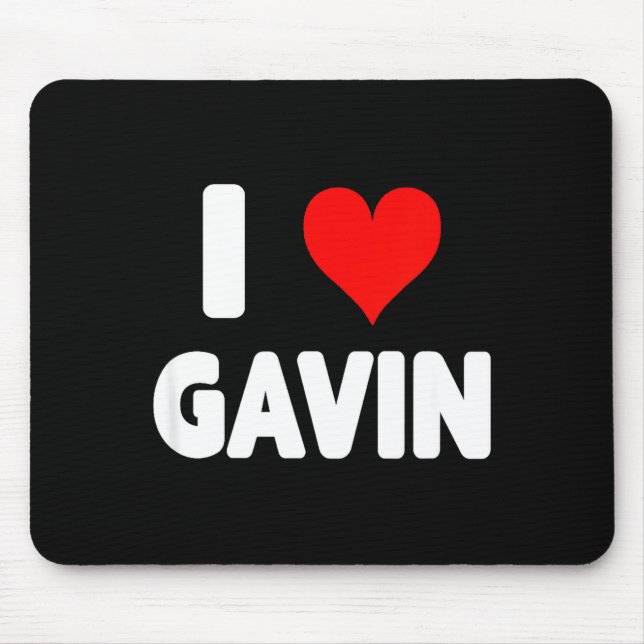 I Love Gavin - Heart  Musmatta (Framsidan)