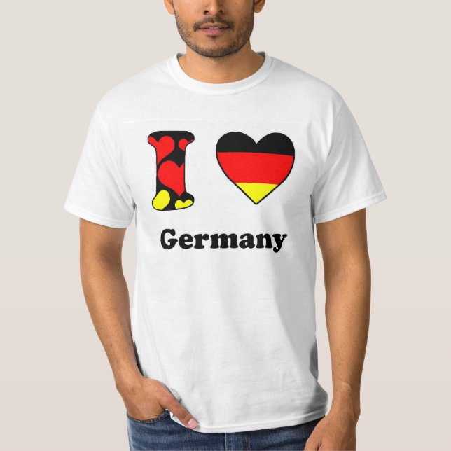 I love Germany Tee Shirt (Framsida)