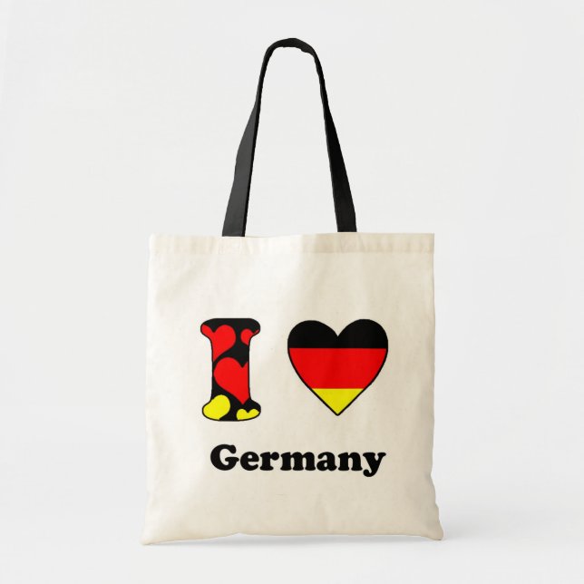 I love Germany Tygkasse (Framsidan)