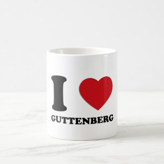 I LOVE GUTTENBERG KAFFEMUGG