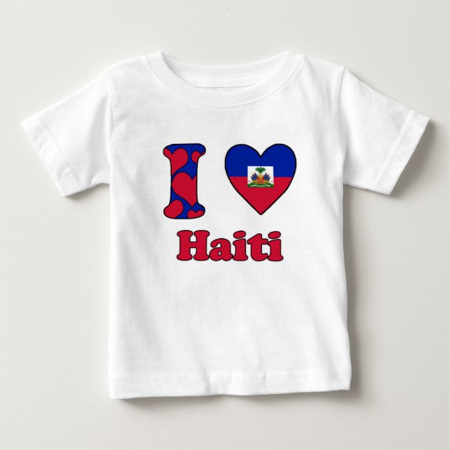I love Haiti Tröja (Framsida)