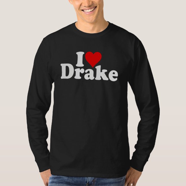 I LOVE HEART DRAKE T SHIRT (Framsida)