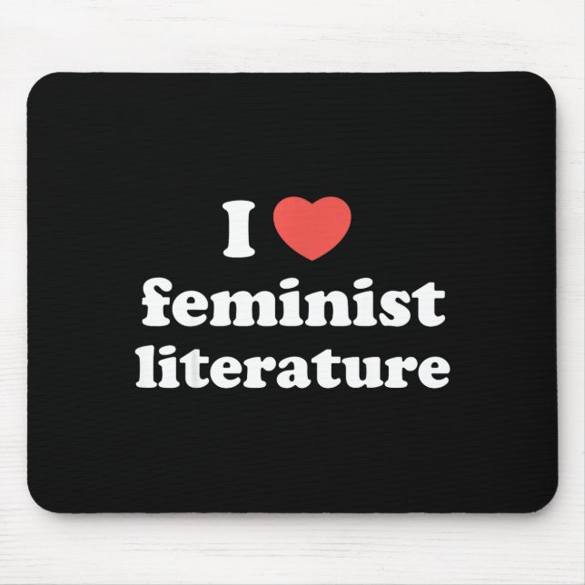 I Love Heart Feminist Literature  Musmatta (Framsidan)