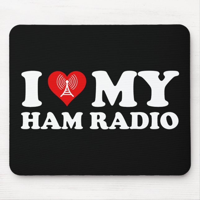 I Love (Heart) My Ham Radio Musmatta (Framsidan)