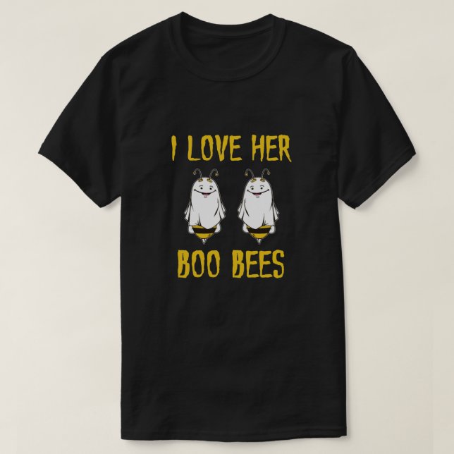 I love her boo bees Classic  T Shirt (Design framsida)
