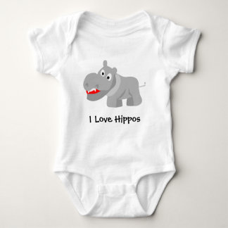 I Love Hippos T Shirt