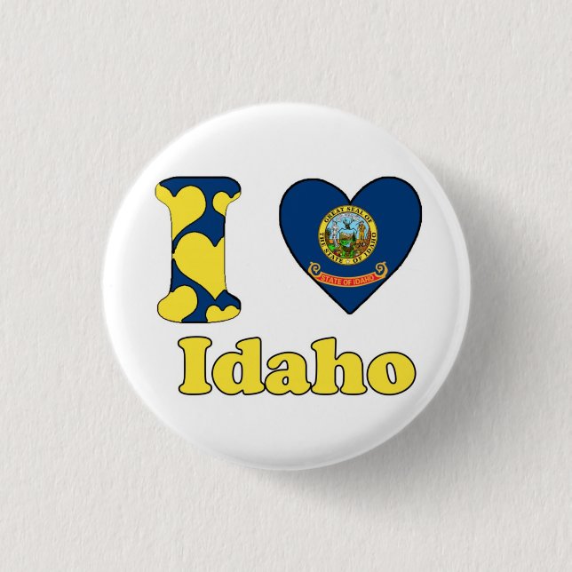 I love Idaho Knapp (Framsida)