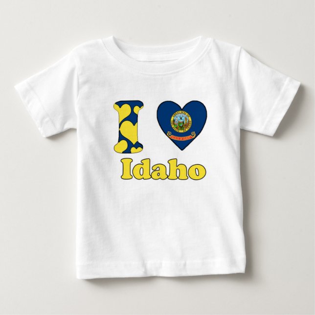 I love Idaho T Shirt (Framsida)