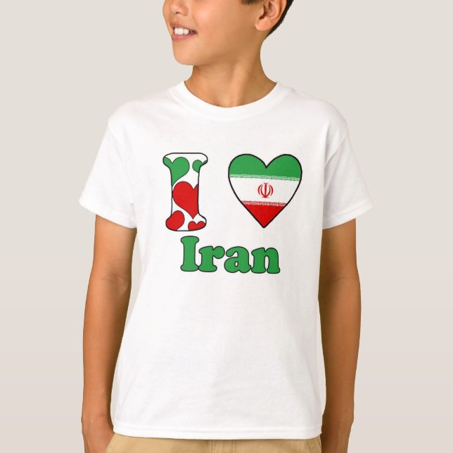 I love Iran T Shirt (Framsida)