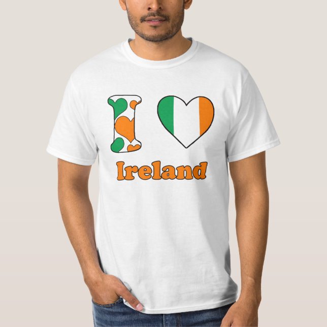 I love Ireland T Shirt (Framsida)