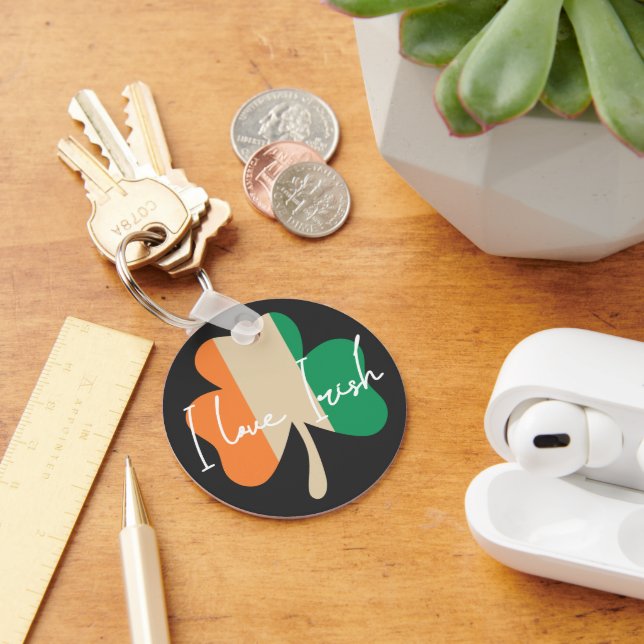 I love Irish! Nyckelring (Skrivbord)