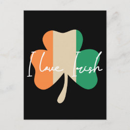 I love Irish! Vykort