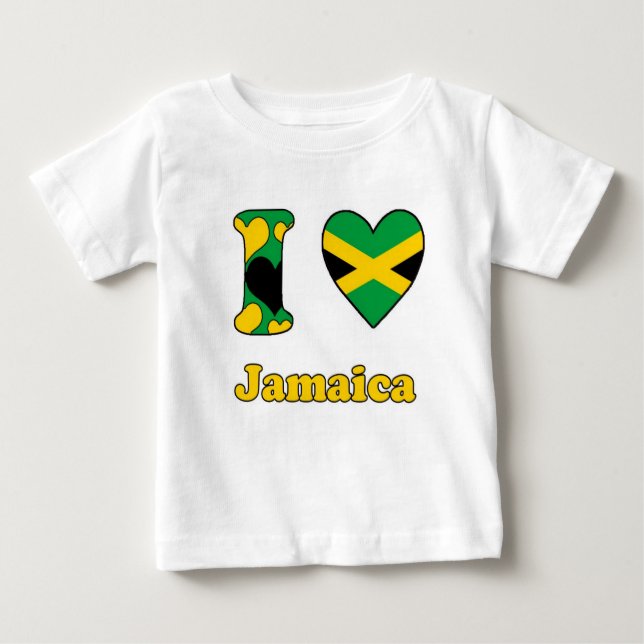 I love Jamaica T-shirt (Framsida)
