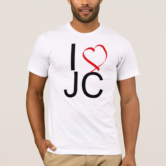 I love JC Tee Shirt (Framsida)